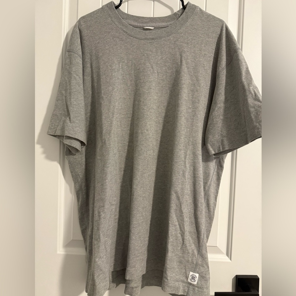 Reigning Champ Light Gray Short Sleeve Tee